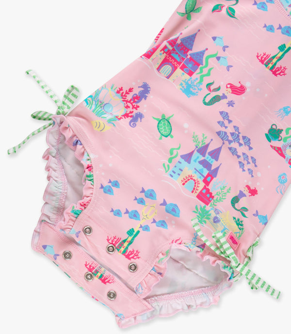 One Piece Rash Guard Swimsuit- Atlantis Mermaids