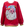 Red Multi Hat Metallic Santa Sweatshirt- (Women's)