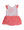 Flutter Sleeve Leotard- Butterfly Garden Toile
