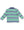 Rugby Stripe Polo L/S Shirt- Green/Navy