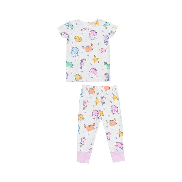 Cutie Sea Creatures S/S Loungewear Set