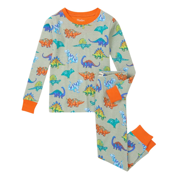 Dino Party Cotton Pajama Set