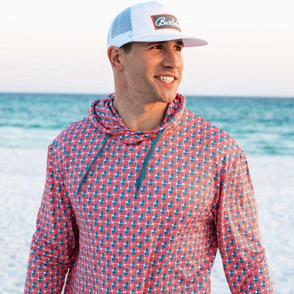 Performance Hoodie- American Flag Print (Men's)