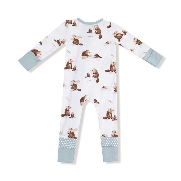 Baby Beavers 2 Way Zipper Romper