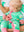 Convertible Ruffle One Piece Pajama- Fairway Flamingo