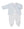 Playing Pup Footie W/ Jacket Set- White/Lt Blue