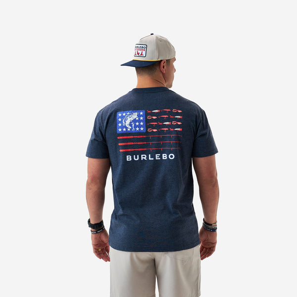 Tee- Fishing USA (Men's)