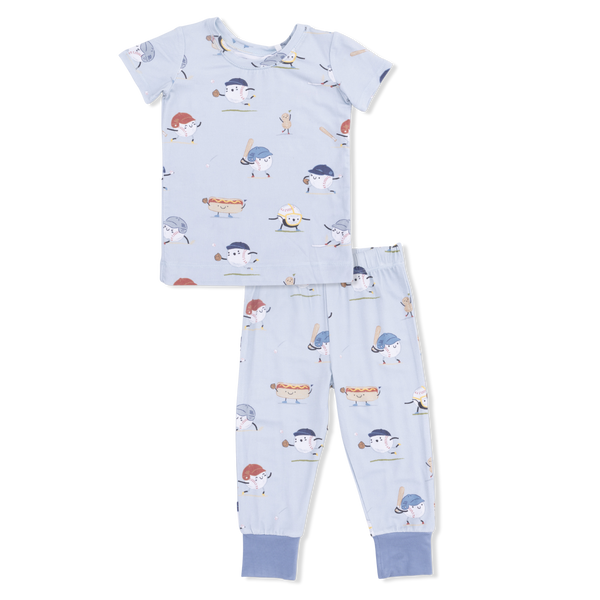 Baseballs Playing Baseball Loungewear Set
