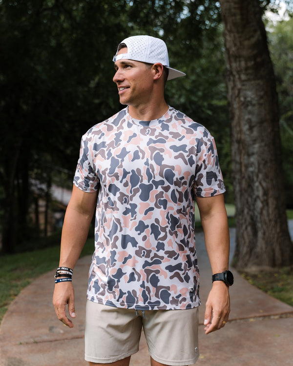 Go To Tee- Vintage Camo (Men's)