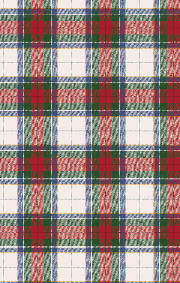 Holiday Plaid L/S Loungewear Set