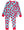 Long Sleeve Pajama Set- Blue Apple Of My Eye