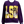 Licensed LSU Metallic Word W/ Icons Sweatshirt- (Women's)