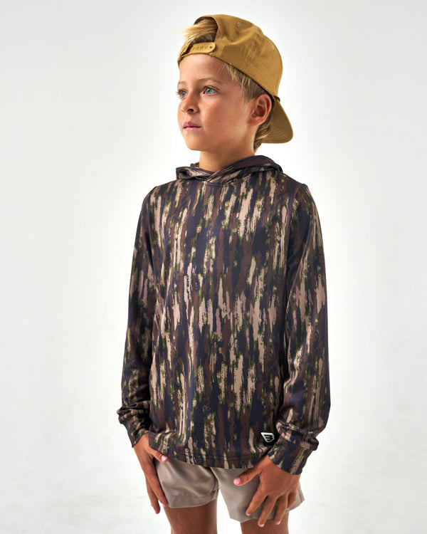 Youth Performance Hoodie- Midland Camo