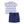 Stripe Vintage Blue Rib Short Set