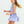 Purple Garden Active Dress W/ Bike Shorts