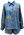 Licensed LSU Denim Multi Rhinestone Scattered Logo Button Up Top- (Women's)