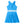 Malibu Blue Pleated Active Dress