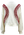 White Baseball Stitch Long Sleeve Sweater- (Women's)