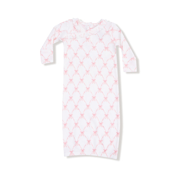 Ribbon Bow Trellis Kimono Gown