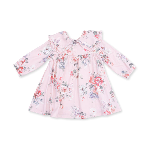 Painterly Rose Bouquets Sofia Dress