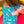 Ruffle V-Back One Piece- Neon Pool Party