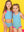 Racerback Flutter Tankini- Neon Star Party
