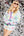 Rainbow Snowflake Cardigan- Light Blue (Women's)