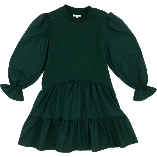 Cece Dress- Hunter Green