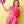 Neon Pink Full Sequin Dress