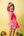 Neon Pink Full Sequin Dress