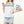 Embroidered Puff Sleeve Floral Top- White