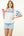 Embroidered Puff Sleeve Floral Top- White