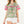 Ruffle Trim Floral Short Sleeve Top- Sage
