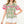 Ruffle Trim Floral Short Sleeve Top- Sage