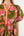 Puff Sleeve Floral Midi Dress- Olive