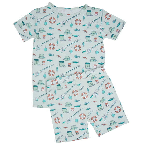 Fishing Poles S/S Pajama Set