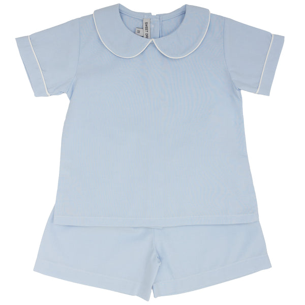 Blue Short Set