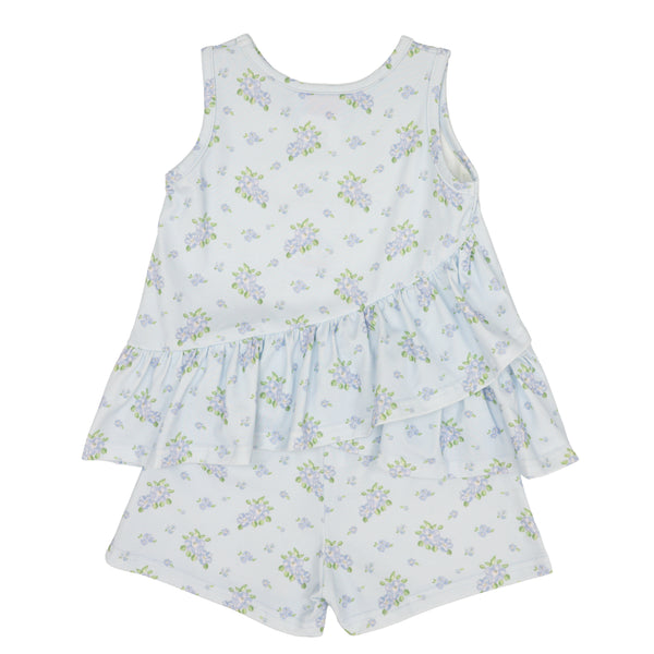 Rosie Ruffle Back Susie Short Set- Waterbury Garden