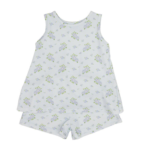 Rosie Ruffle Back Susie Short Set- Waterbury Garden