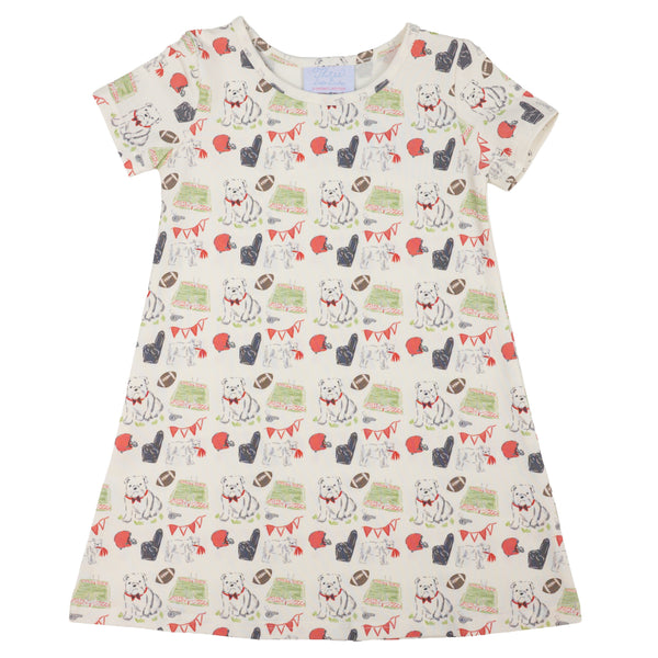Charlotte Play Dress- Game Day Dawgs
