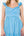 Tiered Poplin Maxi Dress- Blue