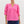 Band Collar Slit Neck Top- Fuchsia