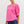 Band Collar Slit Neck Top- Fuchsia