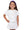 Glitter Falling Paws White Boxy T
