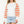 Knitted Bishop Sleeve Sweater- White