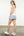 Knitted Bishop Sleeve Sweater- White