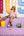 Bow Tennis Raquet & Ball Top- Pink