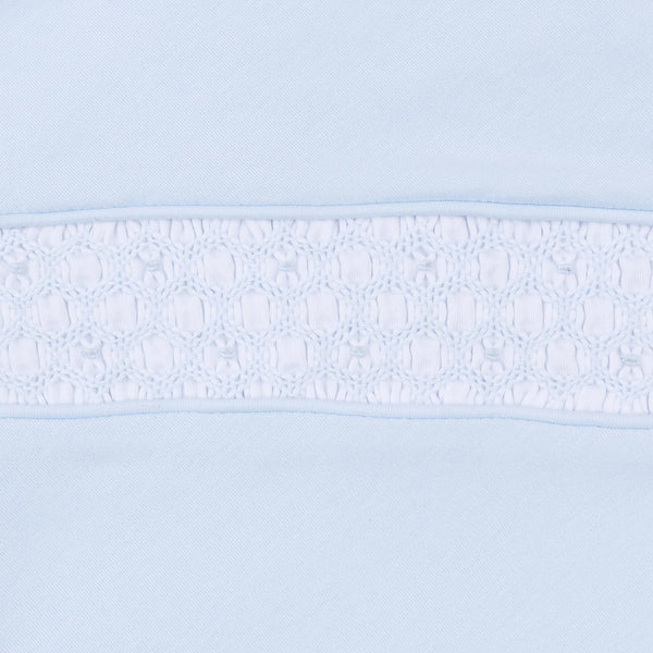 Walker's Classics Smocked Bubble- Light Blue