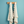 Blue Trim Scallop Chenille Blanket