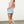 Crochet Pattern Knit Top- Orange and Cream